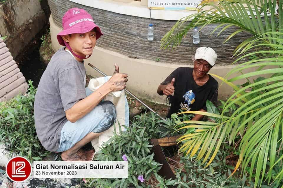 Normalisasi saluran air di akhir tahun 2023